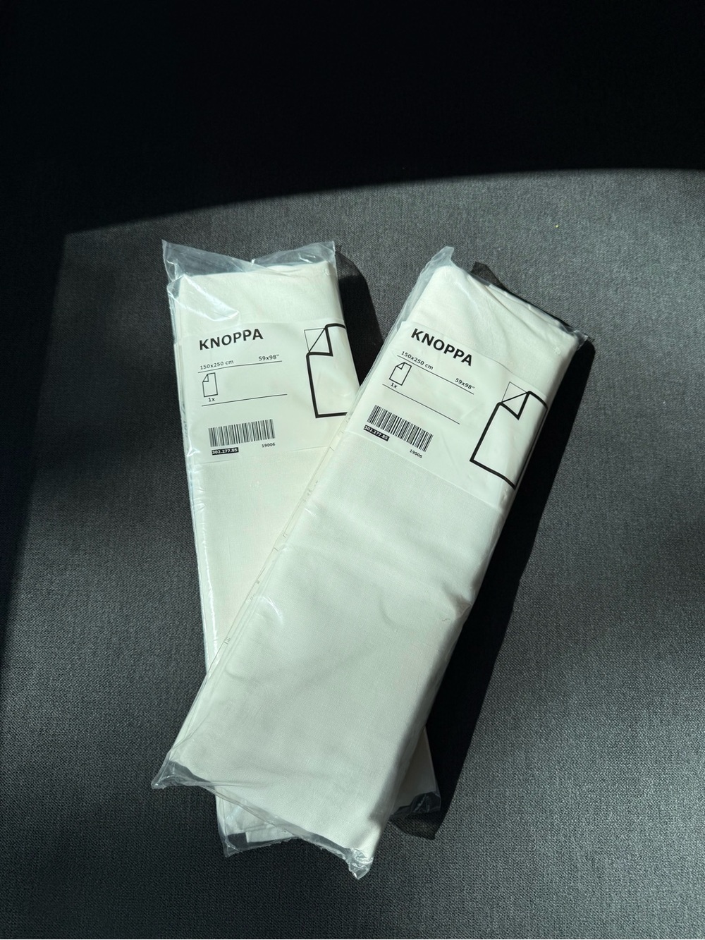Brand New Sealed IKEA White Bed Sheet